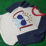 0-8 years Boys Cotton Cool Dude Glasses Navy Full Sleeves T Shirts