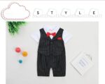 baby-Boy-Gentle-man-Oxford-Summer-Black-Romper-with-Red-Bow-12.jpg