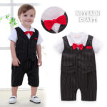 baby-Boy-Gentle-man-Oxford-Summer-Black-Romper-with-Red-Bow-12.jpg