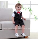 baby-Boy-Gentle-man-Oxford-Summer-Black-Romper-with-Red-Bow-12.jpg