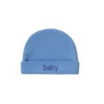 Denim blue baby single layer hat