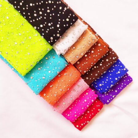 Rhinestones Spring, summer Baby Solid Color Children's Net Leggings