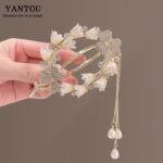 Ancient Style Super Fairy Garland Tassel Hairpin Twisted