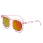 Type A transparent pink frame red mercury