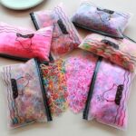 Candy-Colored 1000pcs Children's Basic High-Elastic Rubber Band in Zipper Bag