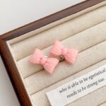 10# Pink Simple Bow