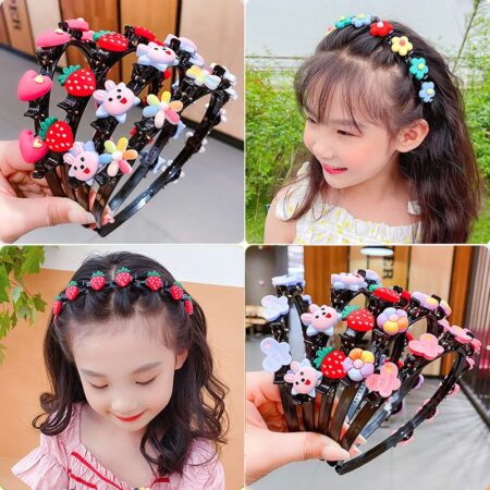 Summer Hair Pressure Braided Hair Clips Hair Band