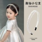 High-End Pearl Girls Princess Head Wear