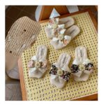 Floral Big Bow Soft Slipper (11)