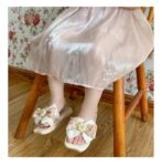 Floral Big Bow Soft Slipper (11)