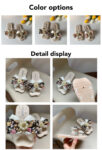 Floral Big Bow Soft Slipper (11)