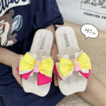 Snow White 3 Ribbon Bow Soft Slipper (24)