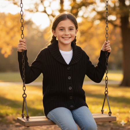 8-9 Year Collar Neck Full Sleeves wool Sweater