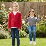 8-9 Years Front Open Full Sleeves Sweater