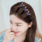 Butterfly Hair Braiding Artifact Broken Hair Side Clips Forehead Bangs Head Gear