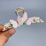 Beautiful Plastic Butterfly Accessories Mattel Hair Grabbier