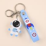 Soft Silicon Astronaut Band Key chain