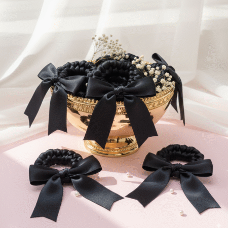 Braided Ribbon Handmade Hair Ties