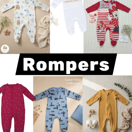 0-3 years 100 % Cotton Romper