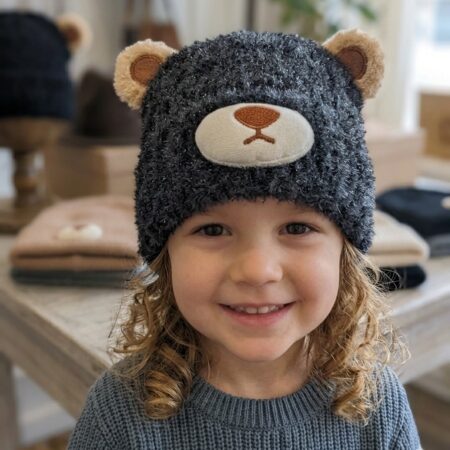 0-5 Years Winter Fur Bear Cap