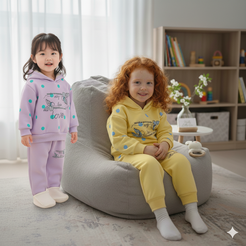 Hooded shirt and trouser