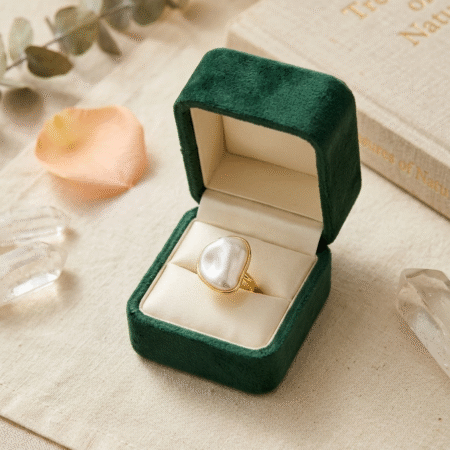 Baroque Pearl Statement Ring