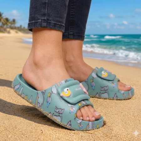 UniCon Printed Rainbow Summer Slipper