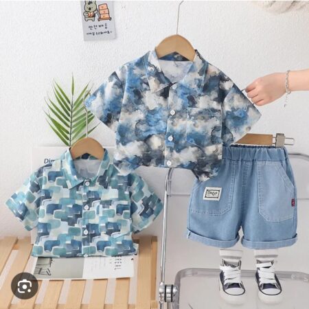 1-5 Year Little Explorer 2-Piece Summer Denim Set