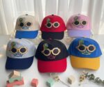 4-10 year Dino Glasses Cartoon Cap Sun Protection Four Seasons