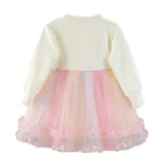 velvet bow frock