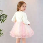 velvet bow frock