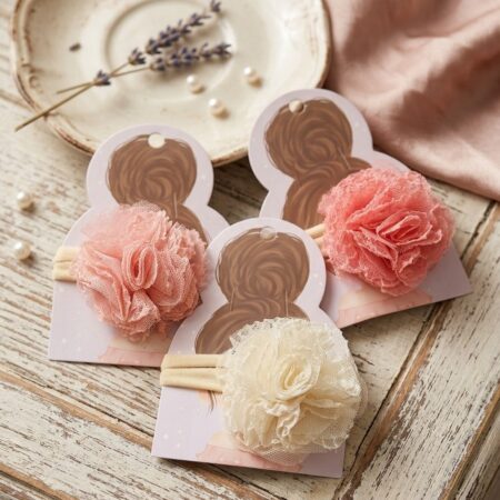 Ultra-Gentle Elastic Hair Accessories for Infants, Toddlers & Girls