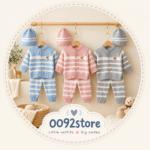 Cozy Pastel Babywear Boutique Display (1)