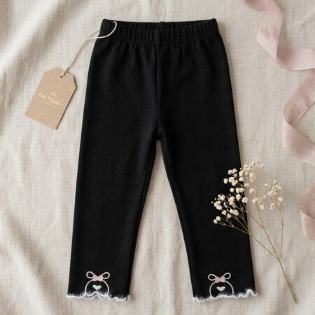 Petit Elegance Thermal Winter Leggings with Inner Fleece