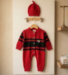 Cozy Knitted Baby Romper Trio (1)