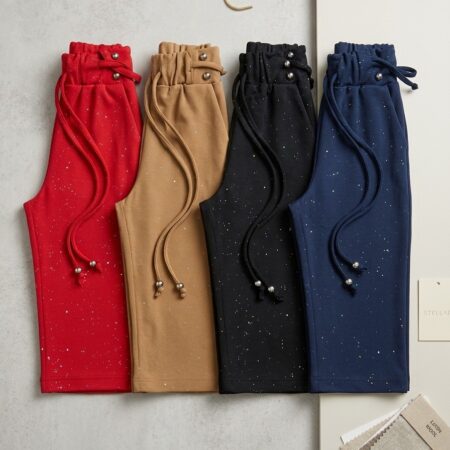 1-4 year Girls' Winter Shimmer Trousers
