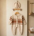 Cozy Knitted Baby Romper Trio (1)